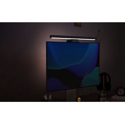 Baseus i-wok 2 USB Asymmetric Light Source Screen Pendant Lamp (DGIW000101) - LED лампа за монитор (черен) 2