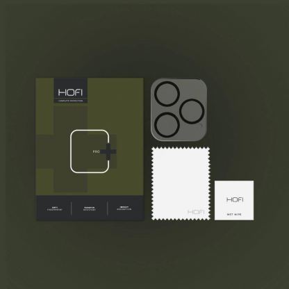 Hofi Cam Pro Plus Lens Protector - предпазна плочка за камерата на iPhone 11 Pro, iPhone 11 Pro Max (прозрачен) 2