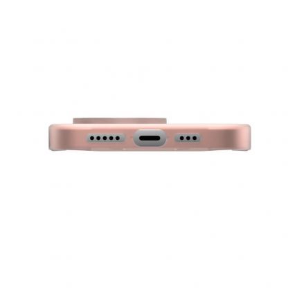 SwitchEasy Gravity M Case - тънък полипропиленов кейс с Magsafe за iPhone 14 Pro (розов-прозрачен) 3