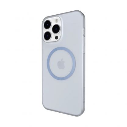 SwitchEasy Gravity M Case - тънък полипропиленов кейс с Magsafe за iPhone 14 Pro Max (син-прозрачен) 2
