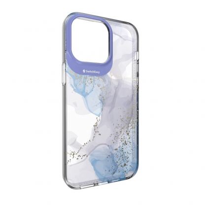SwitchEasy Artist Veil Case - дизайнерски хибриден удароустойчив кейс за iPhone 14 Plus (прозрачен)  3