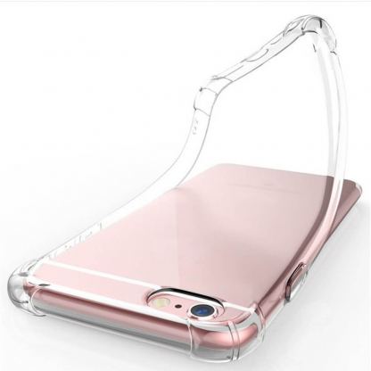 Back Case Anti-Shock - удароустойчив силиконов (TPU) калъф (0.5 mm) за iPhone SE (2022), iPhone SE (2020), iPhone 8, iPhone 7 (прозрачен) 5