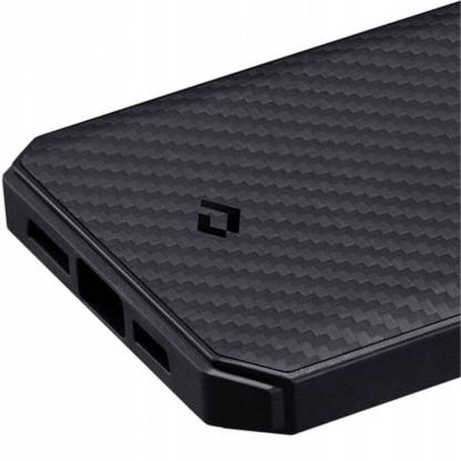 Pitaka MagEZ Pro 2 Aramid Fiber Case - удароустойчив (TPU) кейс с кевлар за iPhone 12 Pro (черен) 5