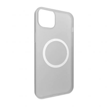 SwitchEasy Gravity M Case - тънък полипропиленов кейс с Magsafe за iPhone 14 Plus (бял-прозрачен) 3