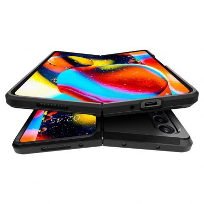 Spigen Tough Armor Case - хибриден кейс с най-висока степен на защита на Samsung Galaxy Z Fold 4 (черен) 10