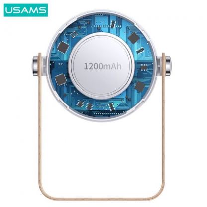 Usams Multifunctional LED Night Lamp - сгъваема нощна LED лампа за дома (бял) 5