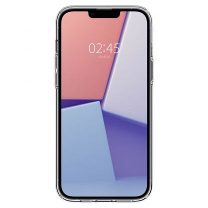 Spigen Liquid Crystal Case - тънък силиконов (TPU) калъф за iPhone 14 Plus (прозрачен)  3