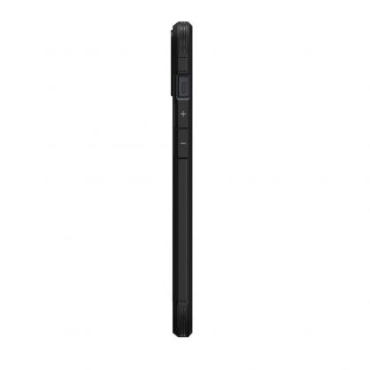 Spigen MagFit Tough Armor Case - хибриден кейс с най-висока степен на защита с MagSafe за iPhone 14 (черен) 6