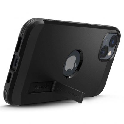 Spigen MagFit Tough Armor Case - хибриден кейс с най-висока степен на защита с MagSafe за iPhone 14 (черен) 14