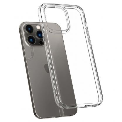 Spigen Ultra Hybrid Case - хибриден кейс с висока степен на защита за iPhone 14 Pro Max (прозрачен) 5