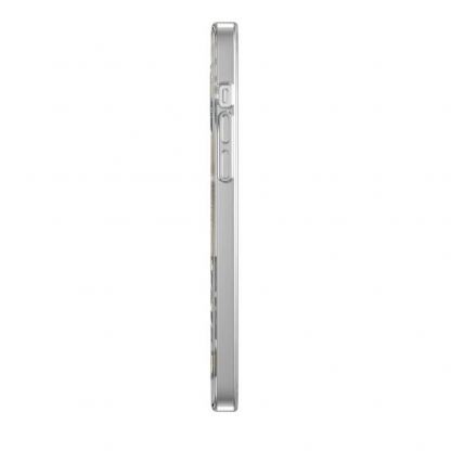 MagEasy Glamour Fresco Case - дизайнерски хибриден удароустойчив кейс за iPhone 14 Plus (прозрачен) 5