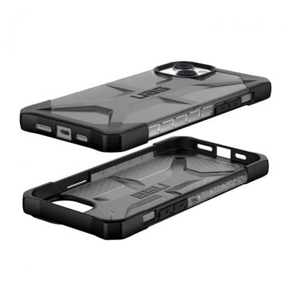 Urban Armor Gear Plasma Case - удароустойчив хибриден кейс за iPhone 14 Plus (черен-прозрачен) 2