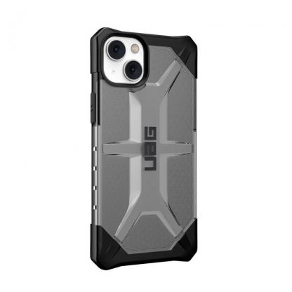 Urban Armor Gear Plasma Case - удароустойчив хибриден кейс за iPhone 14 Plus (черен-прозрачен) 5