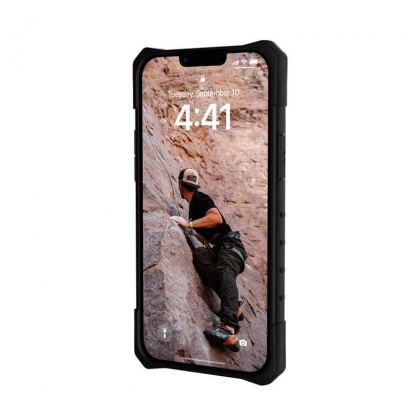 Urban Armor Gear Pathfinder Case - удароустойчив хибриден кейс за iPhone 14 Plus (черен) 7