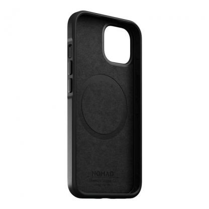 Nomad Modern Leather MagSafe Case - кожен (естествена кожа) кейс с MagSafe за iPhone 14 Plus (кафяв) 5