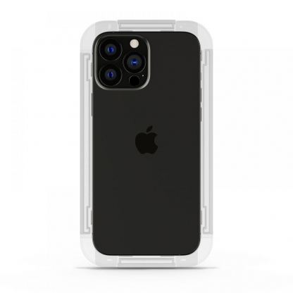 Spigen Glass.Tr Slim HD Tempered Glass - калено стъклено защитно покритие за iPhone 14, iPhone 13, iPhone 13 Pro (прозрачен) 4