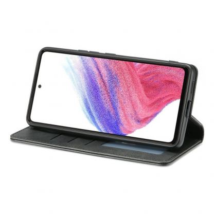 Tech-Protect Wallet Leather Flip Case - кожен калъф, тип портфейл за iPhone 14 Plus (черен) 2