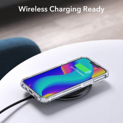 ESR Air Armor Case - хибриден удароустойчив кейс за iPhone 14 Plus (прозрачен) 5