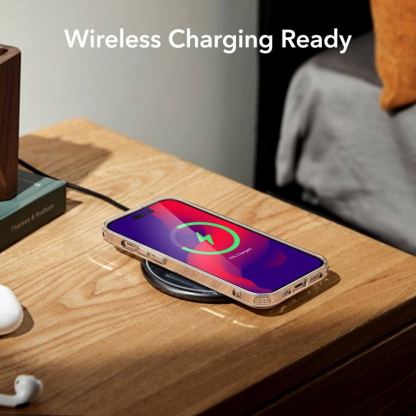 ESR Project Zero Case - силиконов (TPU) калъф за iPhone 14 Pro (прозрачен) 8