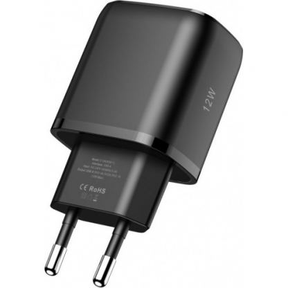 Tech-Protect Wall Charger 12W - захранване за ел. мрежа с 2xUSB-A изхода за зареждане на мобилни устройства (черен) 3