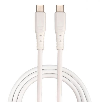 4smarts Wall Charger VoltPlug Duos Mini PD 20W and USB-C Cable - захранване за ел. мрежа с USB-A и USB-C изходи с технология за бързо зареждане и USB-C към USB-C кабел (150 см) (бял) 4