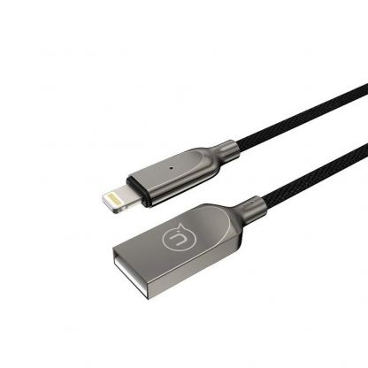 Usams U-Sun Smart Power-Off Lightning to USB Cable - USB към Lightning кабел за Apple устройства с Lightning порт (60 см) (черен) 3
