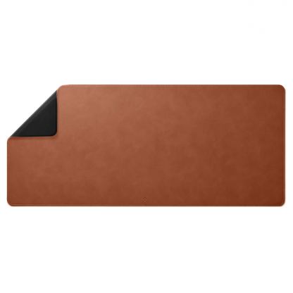 Spigen LD302 Desk Pad - коженa подложка (пад) за мишка и клавиатура (кафяв) 6