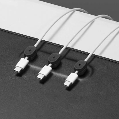 Spigen LD302M Magnetic Desk Pad - коженa подложка (пад) за мишка и клавиатура (черен) 2
