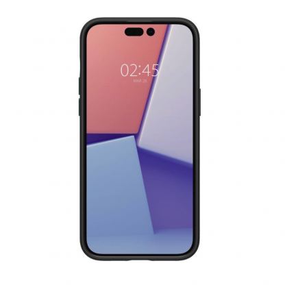 Spigen Thin Fit Case - качествен тънък матиран кейс за iPhone 14 Pro (черен) 3