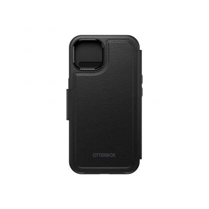 Otterbox MagSafe Folio Case - елегантен кожен калъф тип портфейл за iPhone 14 Pro (черен) 3