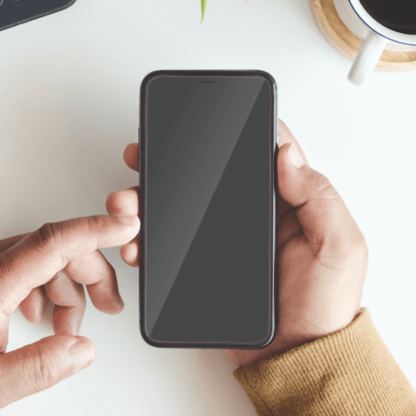 GrizzGlass HybridGlass Screen Protector - хибридно защитно покритие за дисплея на iPhone 14 Pro Max (прозрачно) (един брой) 4