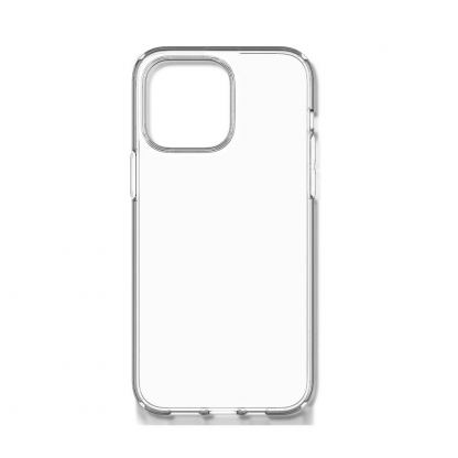 Spigen Liquid Crystal Case - тънък силиконов (TPU) калъф за iPhone 14 Pro (прозрачен)  8