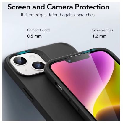 ESR CH HaloLock MagSafe Case - хибриден удароустойчив кейс с MagSafe за iPhone 14 Plus (черен) 4