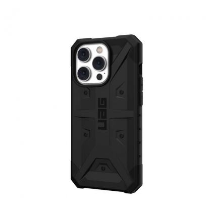 Urban Armor Gear Pathfinder Case - удароустойчив хибриден кейс за iPhone 14 Pro Max (черен) 4