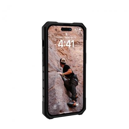 Urban Armor Gear Pathfinder Case - удароустойчив хибриден кейс за iPhone 14 Pro Max (черен) 6