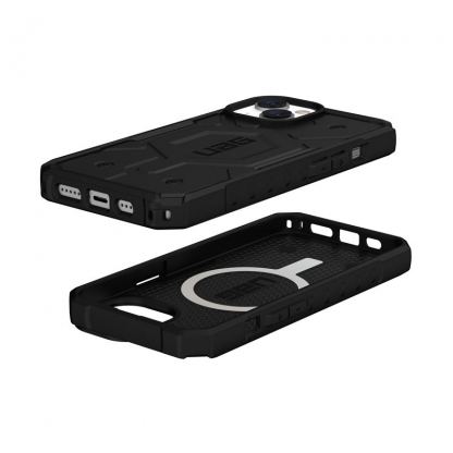 Urban Armor Gear Pathfinder MagSafe Case - удароустойчив хибриден кейс за iPhone 14 Plus (черен) 3