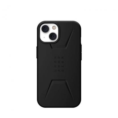 Urban Armor Gear Civilian MagSafe Case - удароустойчив хибриден кейс с MagSafe за iPhone 14 Plus (черен) 4