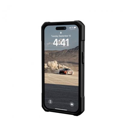 Urban Armor Gear Monarch Case - удароустойчив хибриден кейс за iPhone 14 Pro (черен-карбон) 7