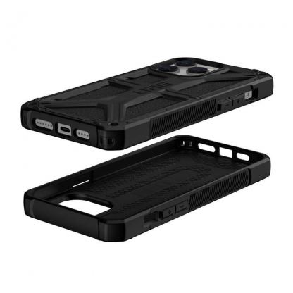Urban Armor Gear Monarch Case - удароустойчив хибриден кейс за iPhone 14 Pro (черен) 2