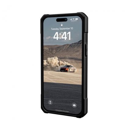 Urban Armor Gear Monarch Case - удароустойчив хибриден кейс за iPhone 14 Pro (черен) 7