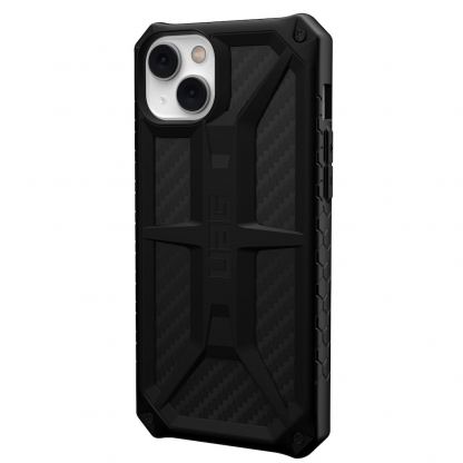Urban Armor Gear Monarch Case - удароустойчив хибриден кейс за iPhone 14 Plus (черен-карбон) 3