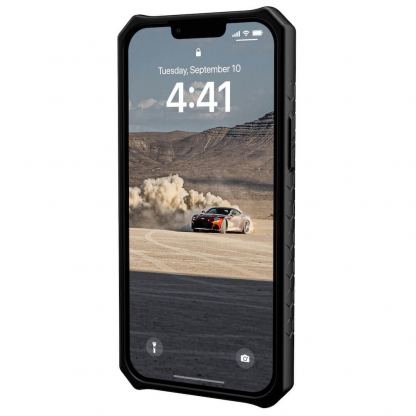 Urban Armor Gear Monarch Case - удароустойчив хибриден кейс за iPhone 14 Plus (черен-карбон) 6