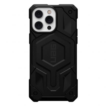 Urban Armor Gear Monarch Pro MagSafe Case - удароустойчив хибриден кейс с MagSafe за iPhone 14 Pro Max (черен) 3