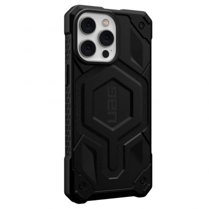 Urban Armor Gear Monarch Pro MagSafe Case - удароустойчив хибриден кейс с MagSafe за iPhone 14 Pro Max (черен) 5