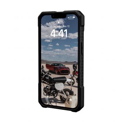 Urban Armor Gear Monarch Pro MagSafe Case - удароустойчив хибриден кейс с MagSafe за iPhone 14 (черен) 7