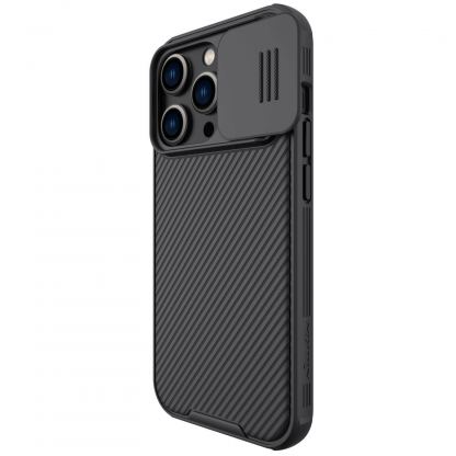 Nillkin CamShield Pro Case - хибриден удароустойчив кейс за iPhone 14 Pro (черен) 5