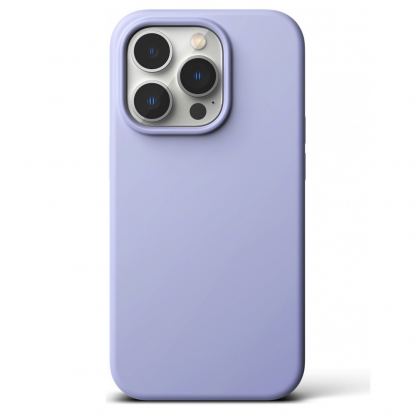 Ringke Soft Silicone Case - силиконов (TPU) калъф за iPhone 14 Pro Max (лилав) 2