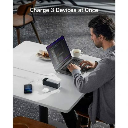 Anker 737 Power Bank (PowerCore 24K) 24 000mAh, 140W - преносима външна батерия с USB-C и USB изходи и технология за бързо зареждане (черен) 5
