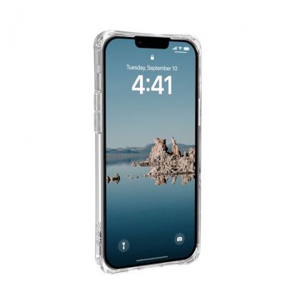 Urban Armor Gear Plyo MagSafe Case - удароустойчив хибриден кейс за iPhone 14 Plus (прозрачен) 7