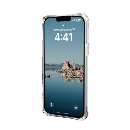 Urban Armor Gear Plyo MagSafe Case - удароустойчив хибриден кейс за iPhone 14 Plus (прозрачен) 8
